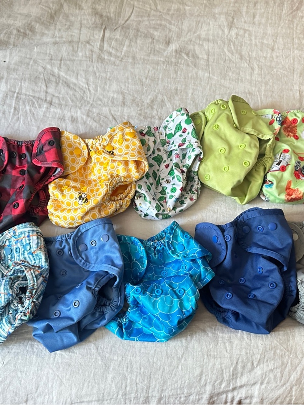 Reusable Kids Diaper Cover - Blue